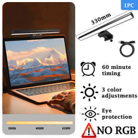 Lampe écran PC LED – modèle sans RGB de 44 cm avec 5 teintes de lumière