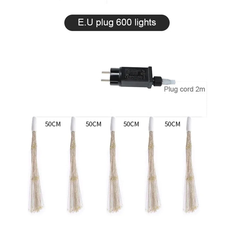 Guirlande lumineuse effet feu d'artifice – vue 18