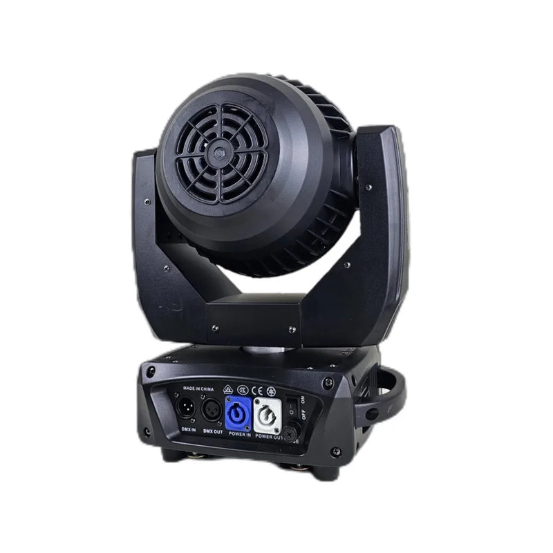 Lot de 2 lyres LED wash zoom 19 x 15 W RGBW avec flight case