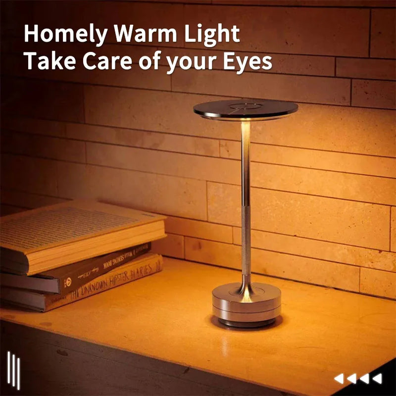 Lampe de table sans fil à disque – vue 7