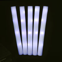 Bâtons lumineux mousse LED – bâtons allumés en blanc