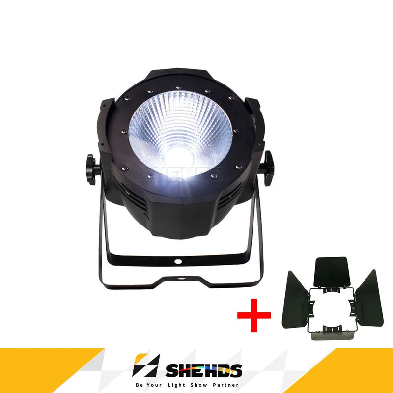 Projecteur PAR LED COB 200 W blanc chaud et froid, DMX, stroboscope