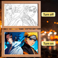 Cadre lumineux Naruto – vue 23