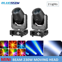 Mini lyre beam 7R 230 W – configuration de deux lyres