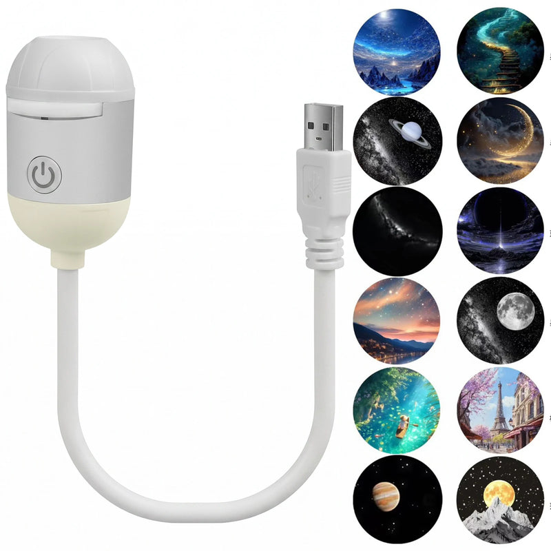 Mini projecteur galaxie USB – vue 21