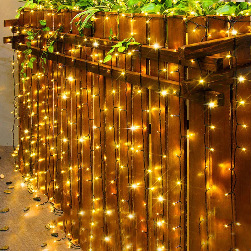 Guirlande lumineuse extérieur câble vert foncé – vue 10