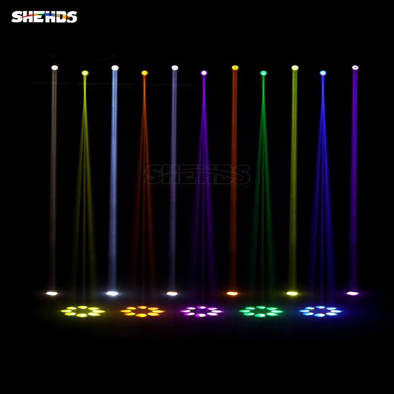 Lyre beam 7R 230 W DMX, vendue seule ou par 2, 13 couleurs, 14 gobos