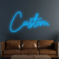 Néon LED personnalisé prénom pour chambre d'enfant, USB, 25 à 55 cm