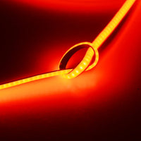 Ruban LED COB fin 3 ou 5 mm – ruban rouge plié en boucle