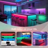 Ruban LED RGBW 4 en 1 de 5 m – vue 23