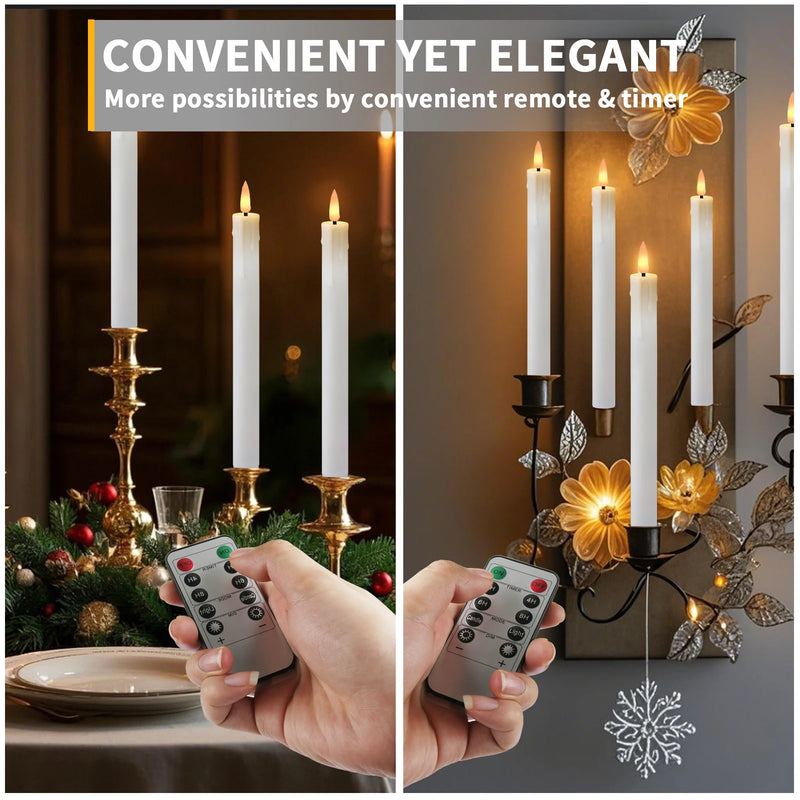 Bougies LED coniques – vue 43