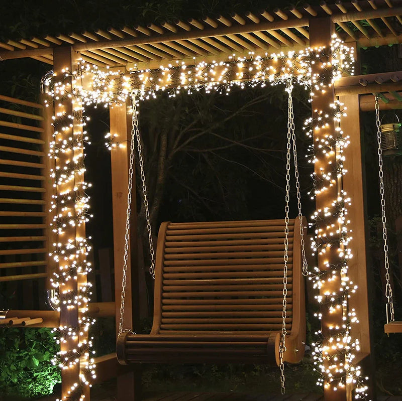 Guirlande de Noël à grappes de LED – vue 16