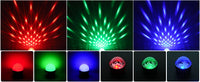 Mini boule disco LED rechargeable – effets rouge, vert et bleu