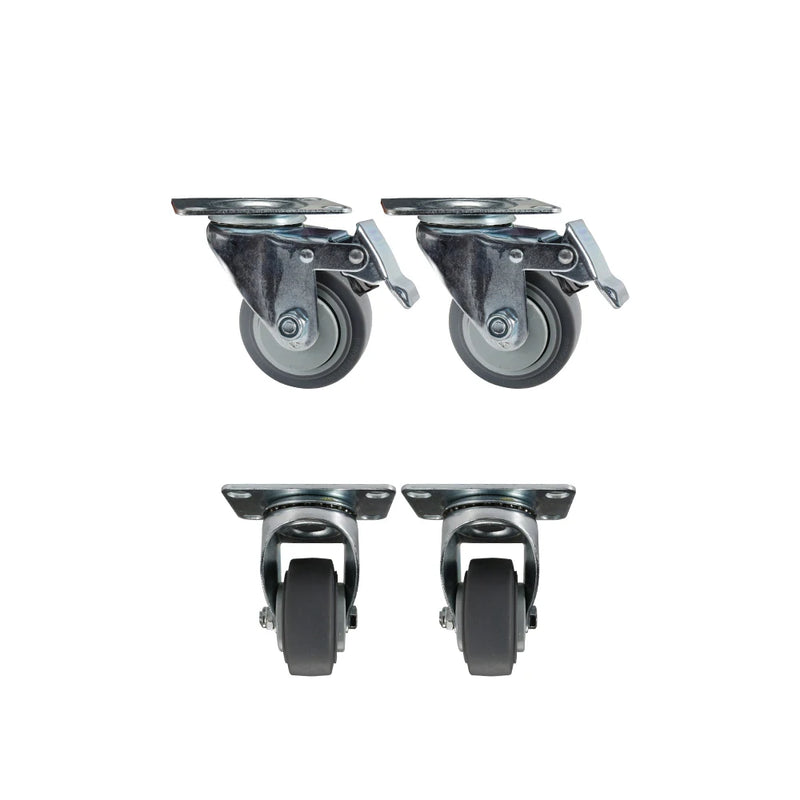 Flight case pour 2 lyres wash ou beam 7R, à roulettes
