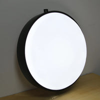 Caisson lumineux rond 50 cm LED à logo personnalisable, simple face