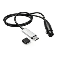 Câble interface USB vers DMX512 – câble avec capuchon de protection de la prise USB