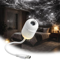 Mini projecteur veilleuse USB à lentille frontale, 1 à 24 films