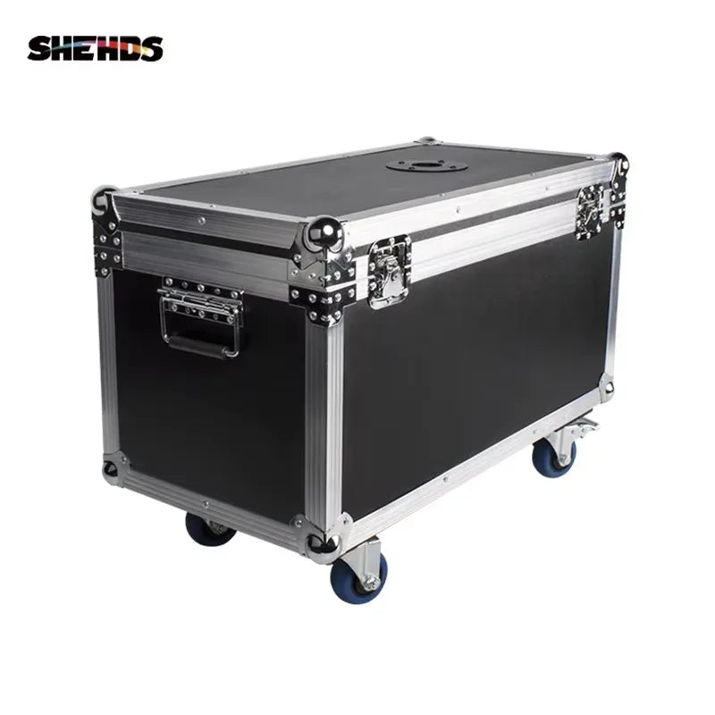 Projecteur de poursuite LED 330 W – flight case fermé à roulettes