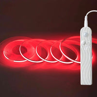Ruban LED à pile COB à détecteur de mouvement – ruban rouge