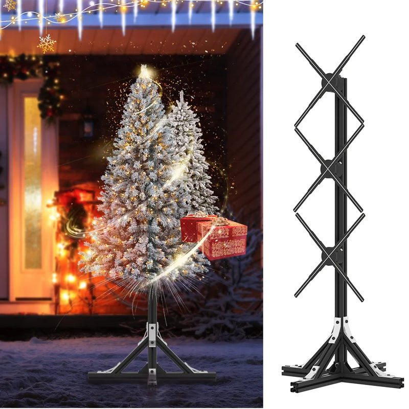 Ventilateur holographique 3D LED de 42 à 100 cm, WiFi, 11 modèles