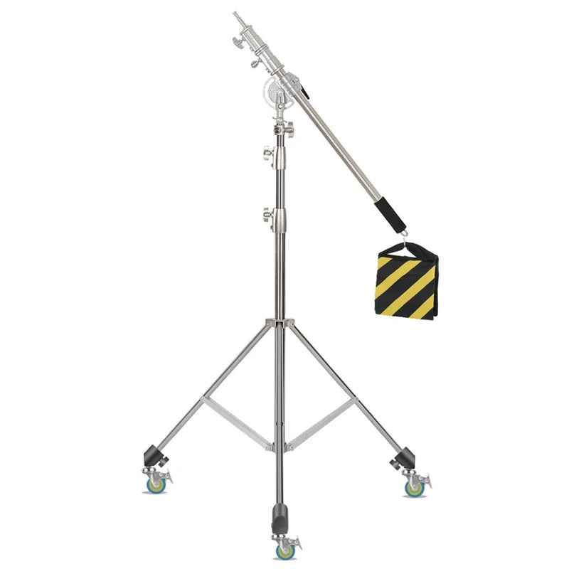 Trépied lumière inox pliable – vue 14