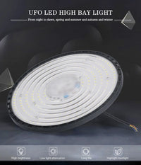 Lampe d'atelier LED UFO – vue 6