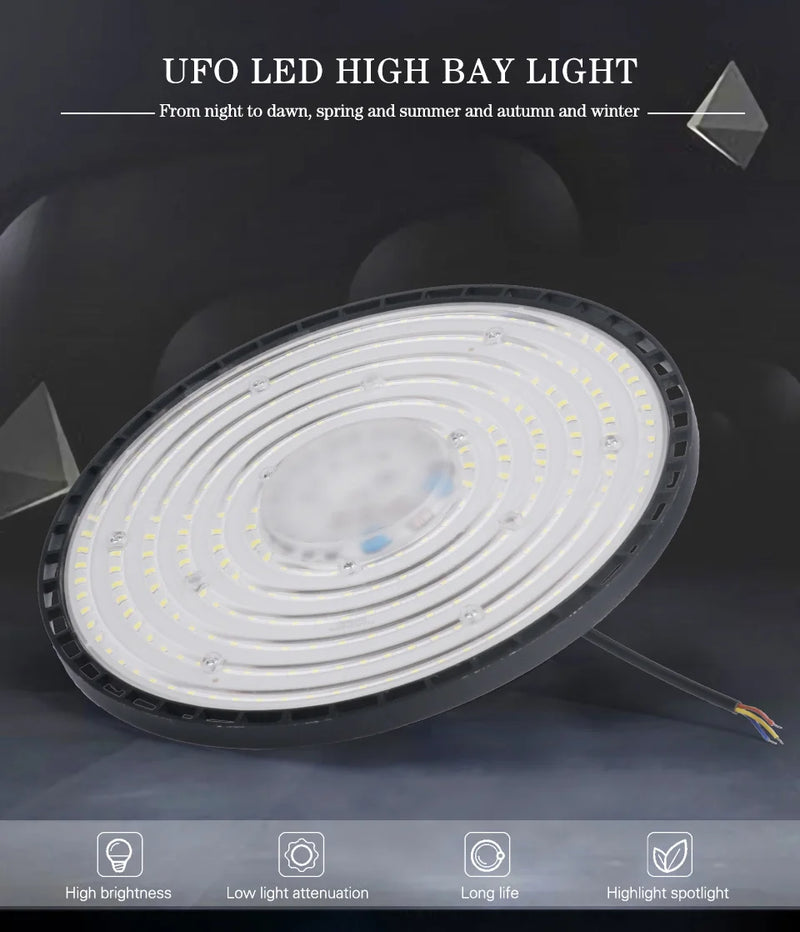 Lampe d'atelier LED UFO – vue 6