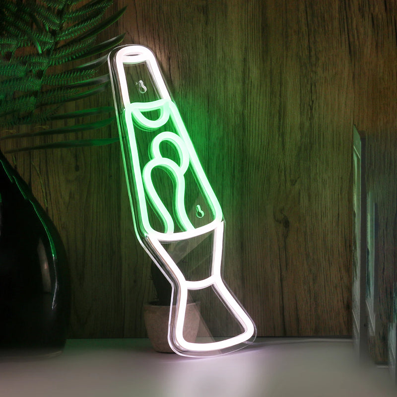 Néon LED lampe à lave – vue 4