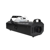Machine à fumée 3000 W – vue de trois quarts avec étrier et bouche de sortie