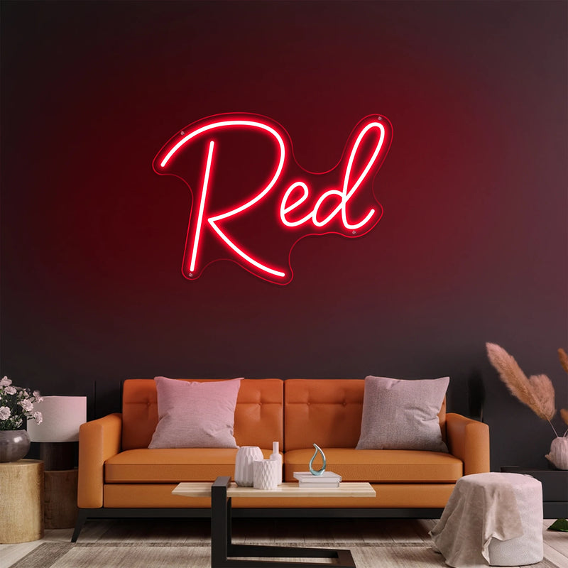 Néon LED personnalisé prénom ou texte, 20 à 100 cm