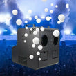 Machine à bulles et fumée étanche IP65 1500 W, double sortie, DMX512