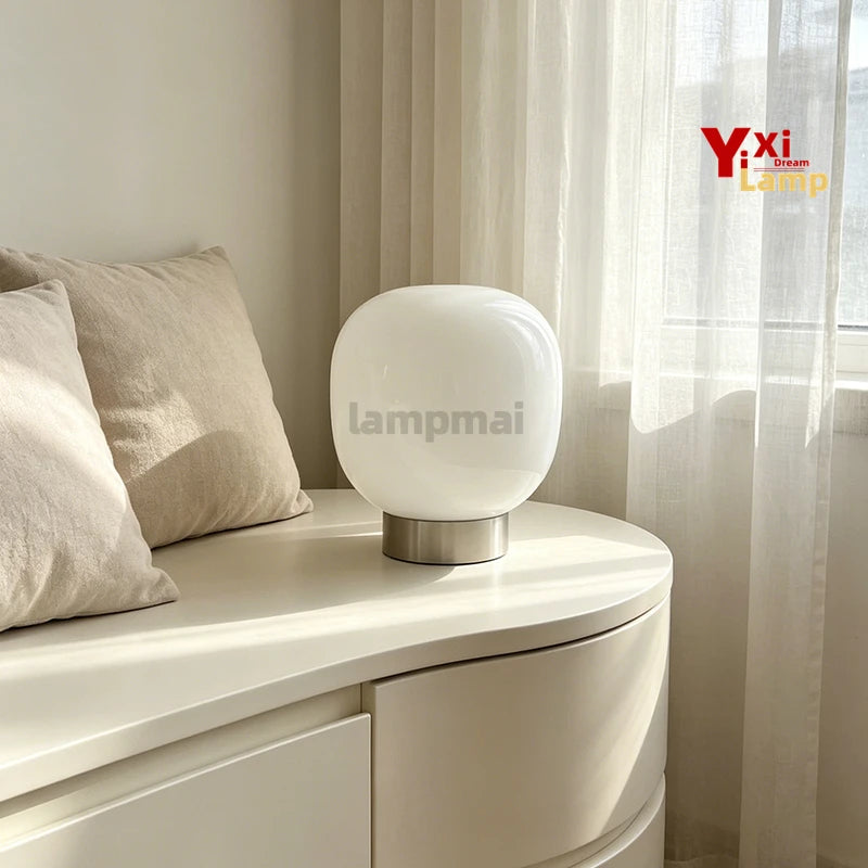 Lampe de table en verre à 3 teintes – vue 14