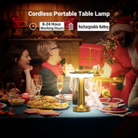 Lampe de table sans fil à pied évasé – vue 14