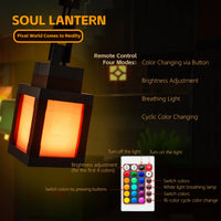 Lanterne LED pixel Minecraft – vue 4