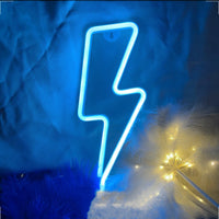 Néon LED déco gaming et chambre, 23 motifs au choix, piles ou USB