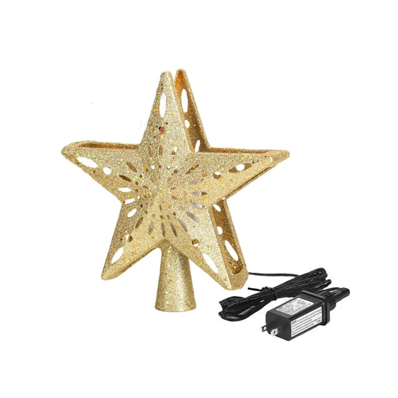 Cimier de sapin lumineux projecteur de flocons – vue 20
