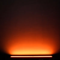 Barre stroboscope LED IP65 250 W – lavage de lumière orange sur le sol