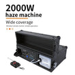 Machine à brouillard 2000 W en flight case, DMX et télécommande sans fil