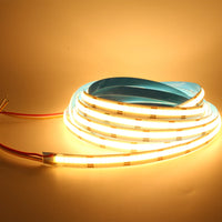 Ruban LED COB CCT 5 m – ruban COB allumé en blanc chaud
