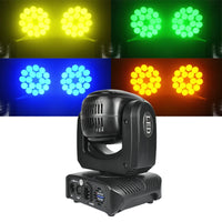 Lyre beam LED 100 W à anneau lumineux, 13 gobos, prismes 6 + 12, DMX 13 canaux