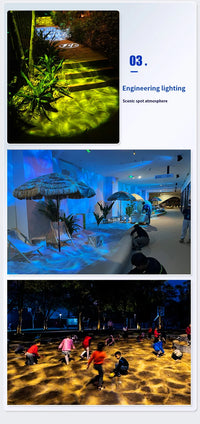 Projecteur effet vagues d'eau LED IP67 – vue 23