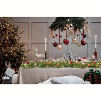 Guirlande de Noël en pin vert – vue 4
