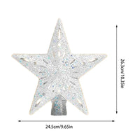 Cimier de sapin lumineux projecteur de flocons – vue 19