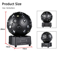 Boule magique rotative à LED 150 W, DMX 15 canaux et télécommande, à l'unité ou par lot