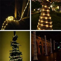 Guirlande LED tube de corde – vue 17