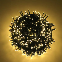 Guirlande lumineuse extérieur câble vert foncé – vue 3