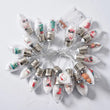 Guirlande sapin lumineuse à piles : boules à neige, 1,5 ou 3 m