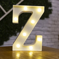 Lettres et chiffres lumineux LED à piles – vue 31