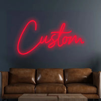 Néon LED personnalisé prénom pour chambre d'enfant, USB, 25 à 55 cm