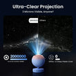 Projecteur ciel étoilé POCOCO, 7 disques de nébuleuses, rechargeable